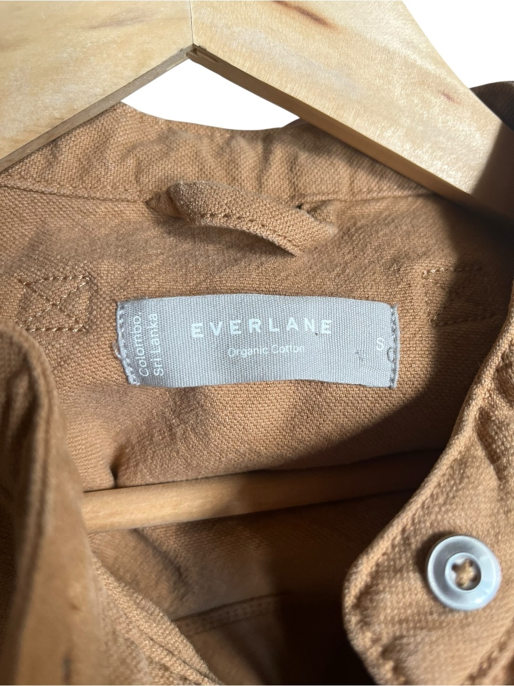 Everlane Canvas Organic Cotton Coverall Mustard S - Picture 12 of 16